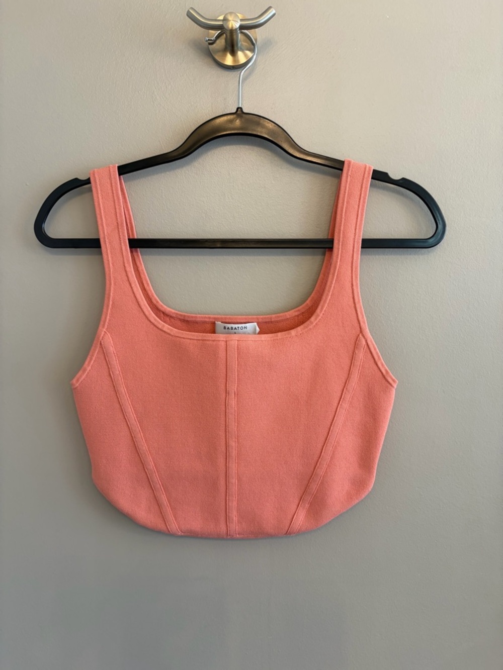 Babaton Coral Tank Crop Top